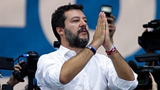 İtalya Lig Partisi lideri Matteo Salvini,