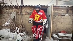 Первые хоккеистки Киргизии