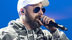 Rapper Sido bei einem Festivalauftritt im Jahr 2017