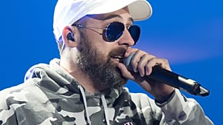 Rapper Sido bei einem Festivalauftritt im Jahr 2017