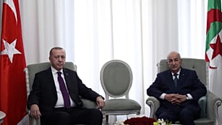 Cumhurbaşkanı Recep Tayyip Erdoğan ve Cezayir Cumhurbaşkanı Abdulmecid Tebbun 