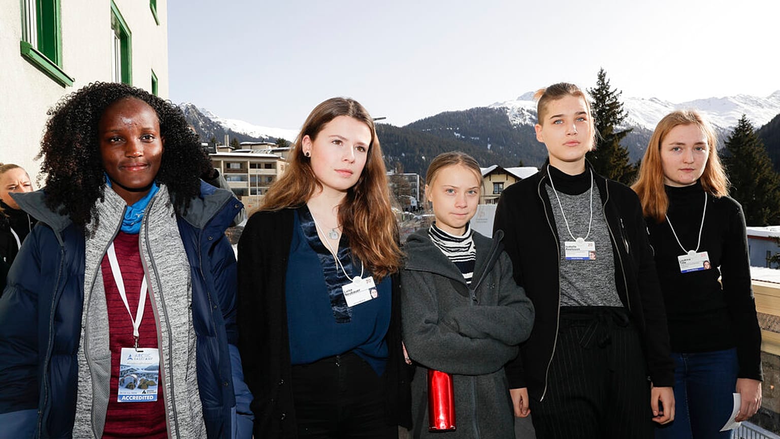 Vanessa Nakate, die Klimaaktivistin, die auf dem Foto fehlte