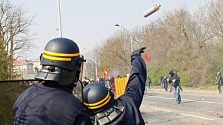 فرانسه به عنوان آخرین کشور اروپایی کاربرد نارنجک ضد شورش را ممنوع می‌کند