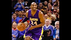 Kobe Bryant auf dem Basketballfeld