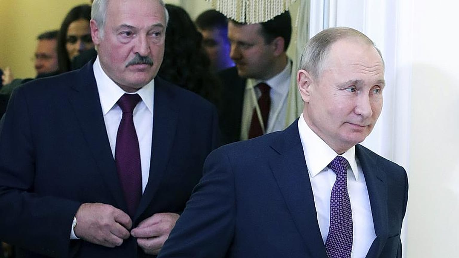 Alexander Lukaschenko und Wladimir Putin