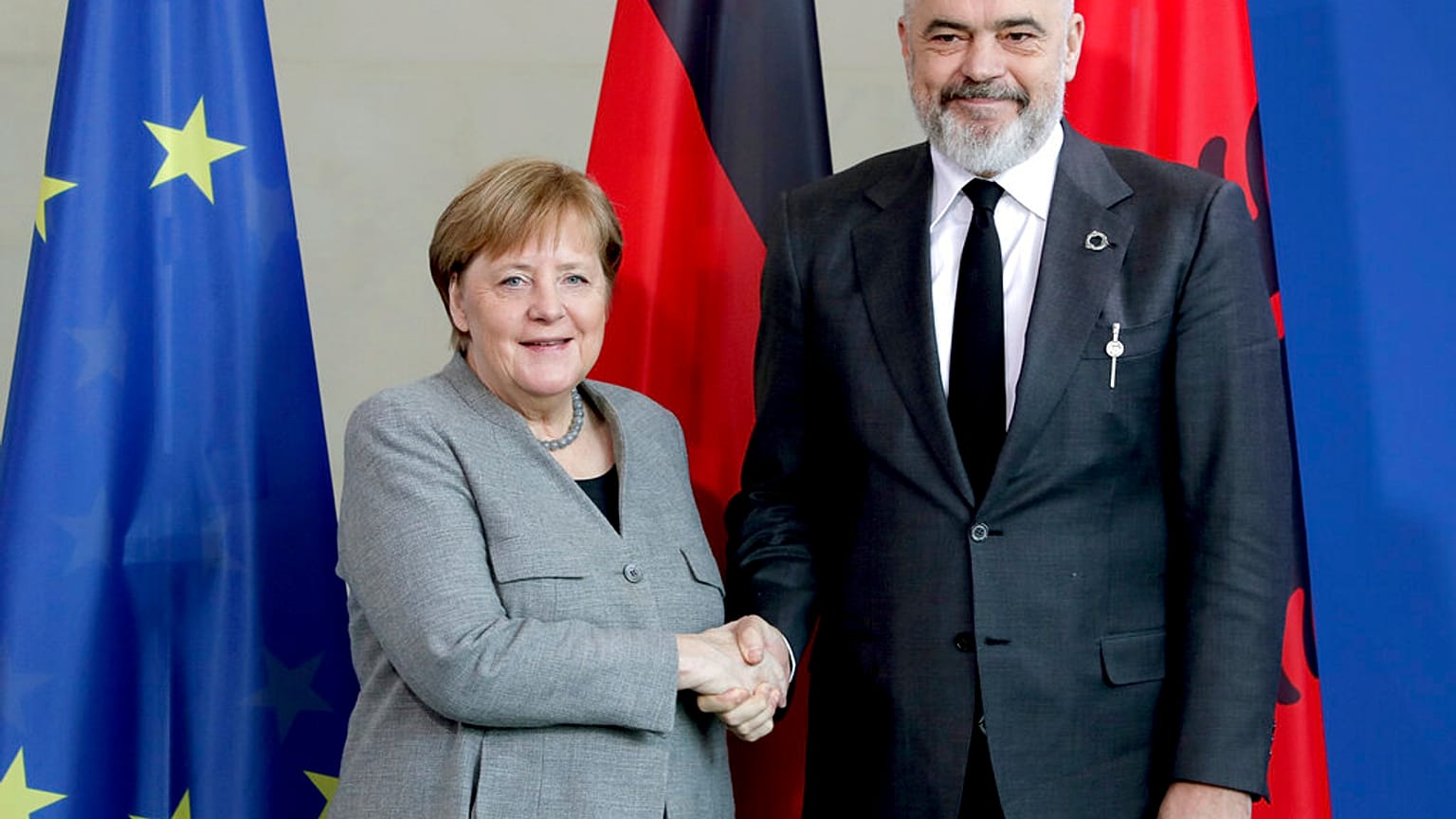 Rama in Berlin: Merkel drängt auf EU-Beitrittsgespräche für Albanien