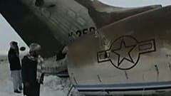 Un avión militar de la Fuerza Aérea de EEUU se estrella en Afganistán