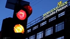 Les bureaux du Jyllands-Posten à Copenhague. 