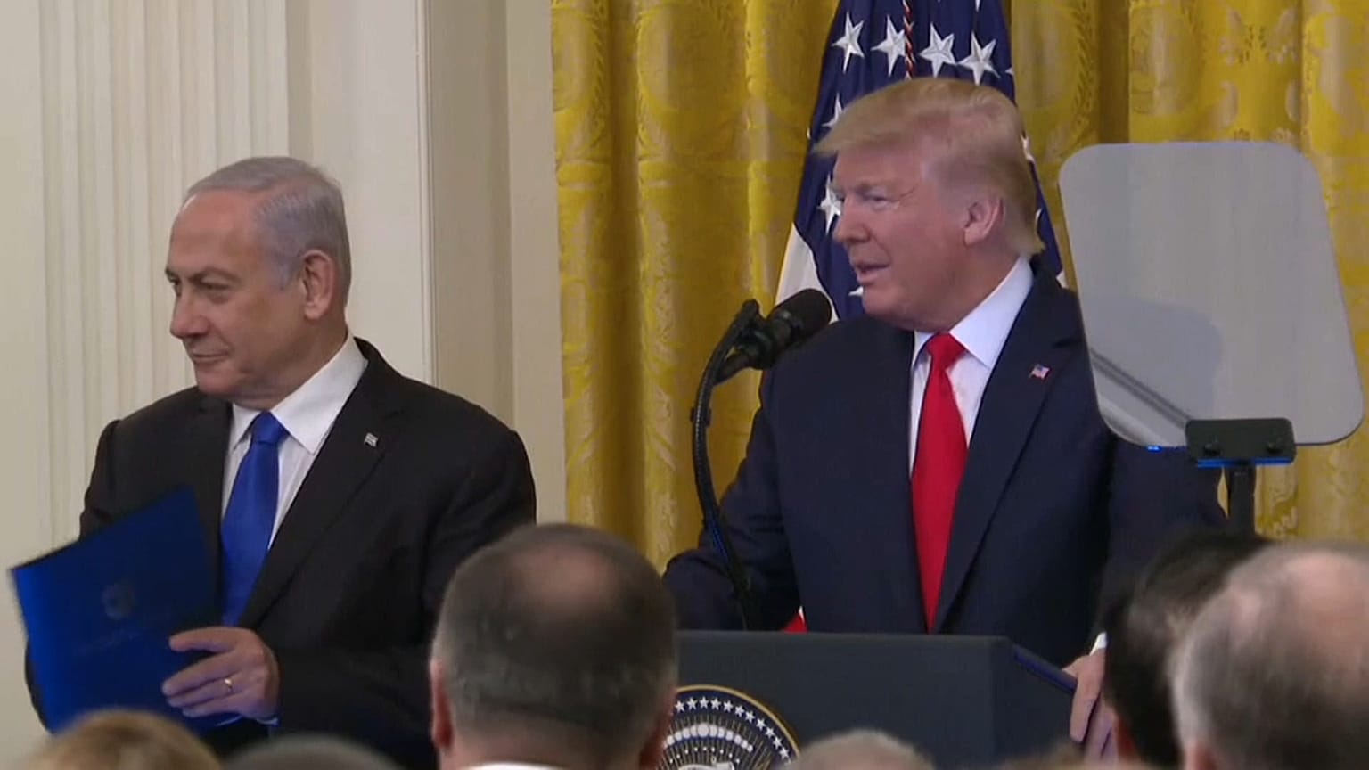 Trump propone como plan de paz para Oriente Medio crear dos Estados con Jerusalén dentro de Israel