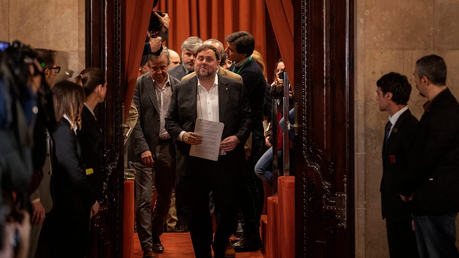 Oriol Junqueras: "Nunca condicionaremos el diálogo por estar en la cárcel"