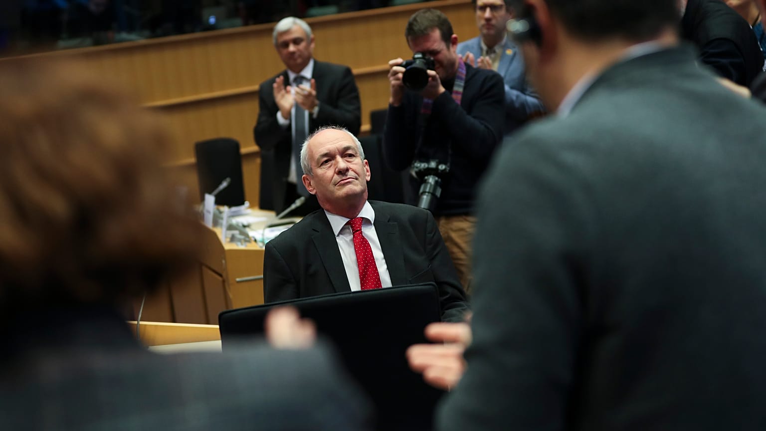 L'eurodéputé britannique Richard Corbett