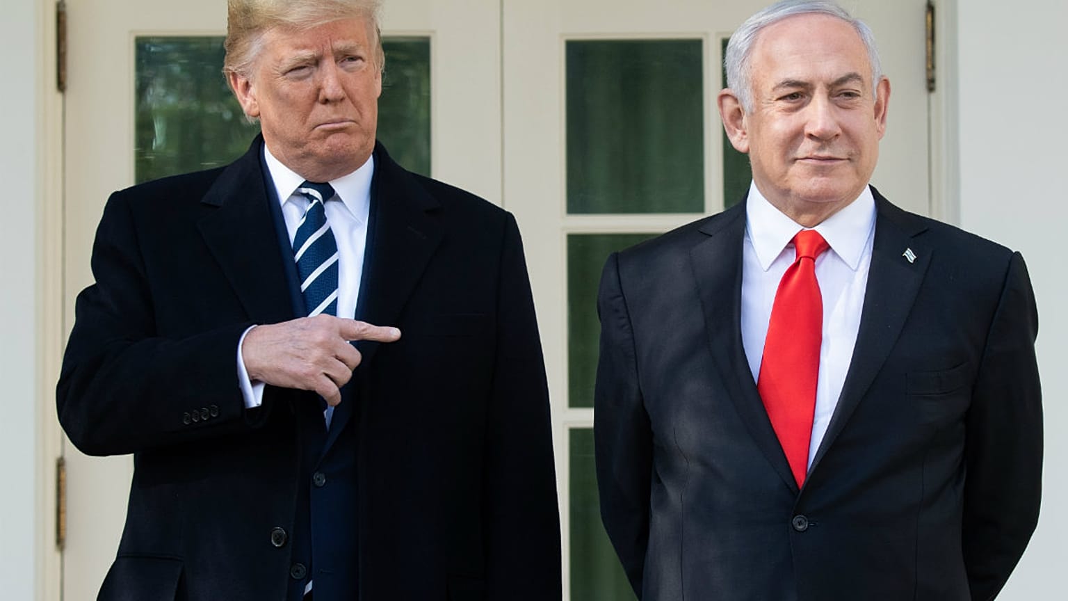 Trump ve Netanyahu 