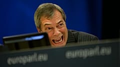 Nigel Farage, el eurodiputado más polémico y euroescéptico, se despide de la Eurocámara