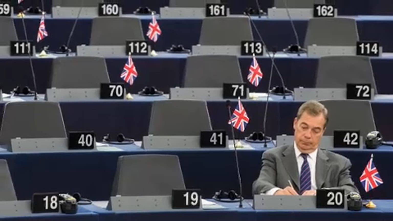 Nigel Farage: "Ich werde das Drama vermissen"