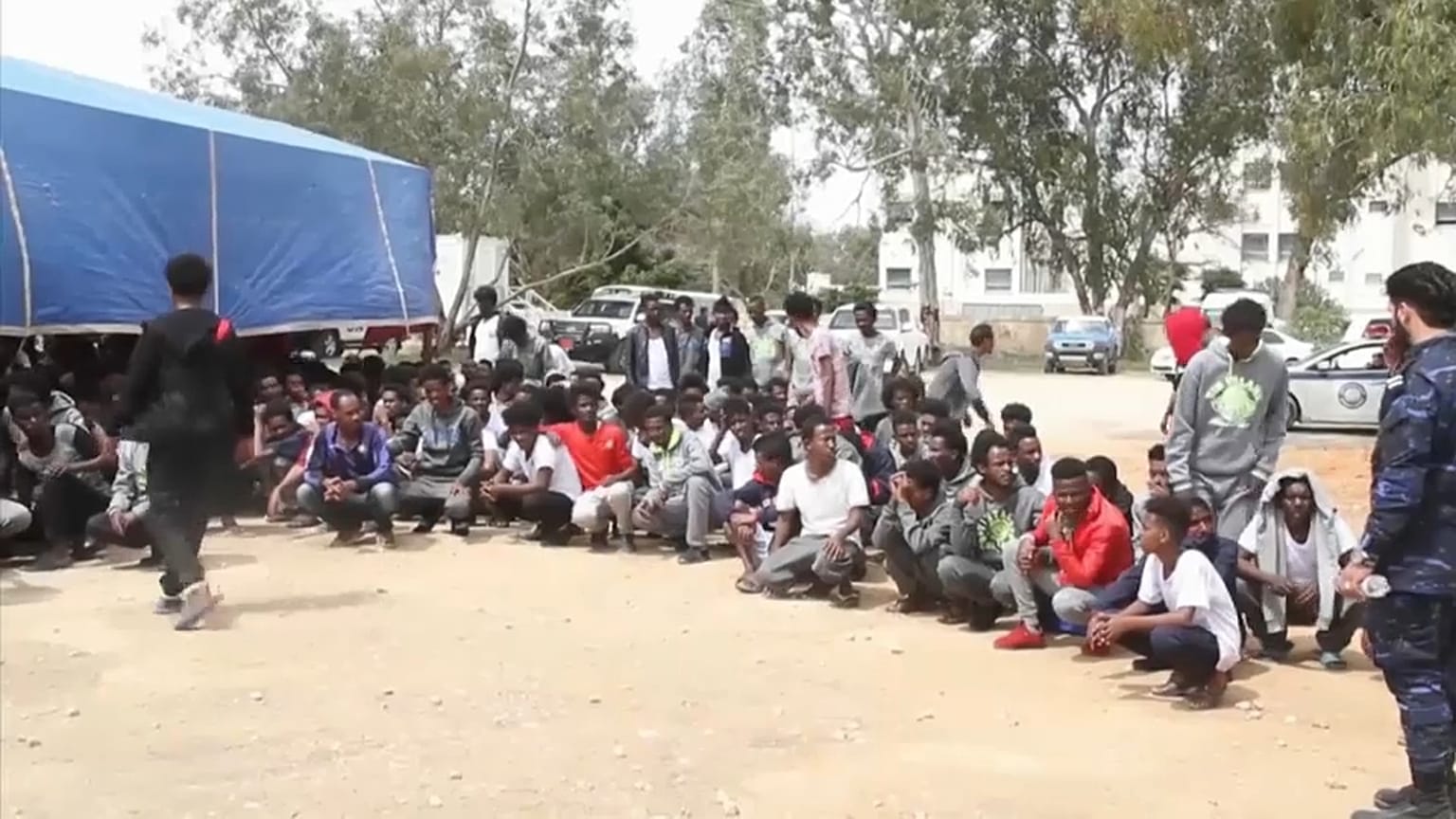Zu gefährlich: UN beendet Arbeit in libyschem Flüchtlingszentrum