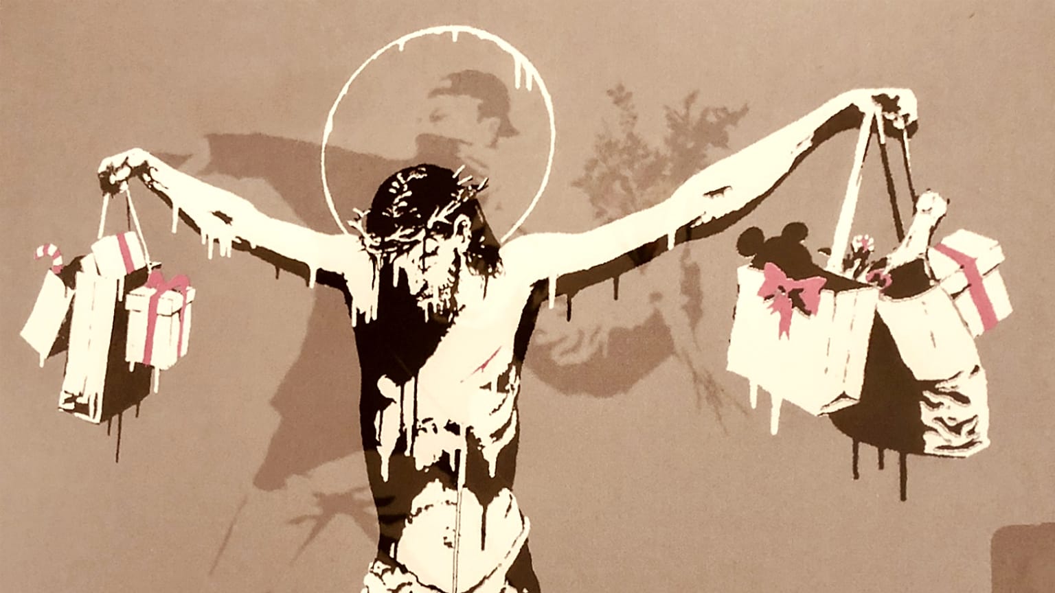 Banksy eddig nem látott művei a budapesti kiállításon