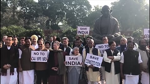 Opposition politicians protest over India's controversial citizenship law