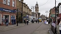 Utcakép Yorkshire-ben