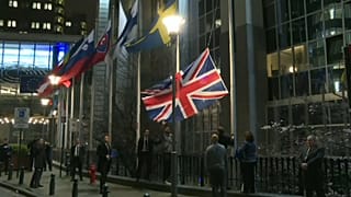 A Bruxelles, bye bye à l'Union Jack