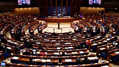 Fransa'nın Strasbourg kentindeki Avrupa Konseyi Parlamenter Meclisi 