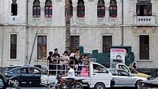 صورة من أحد شوارع دمشق