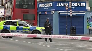 The 'terrorism-related incident' happened on Streatham High Road in south London