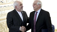دیدار جوزپ بورل با جواد ظریف
