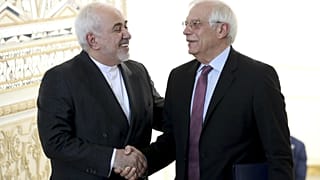 دیدار جوزپ بورل با جواد ظریف