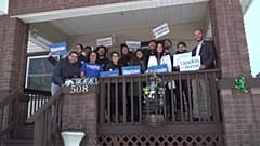 Equipo de campaña de Bernie Sanders 2020 en Iowa