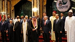 خلال قمة السنة الماضية لمنظمة التعاون الإسلامي في مكة / السعودية 