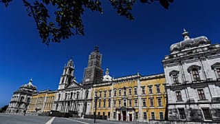 Le palais de Mafra, photographié le 18 juillet 2019
