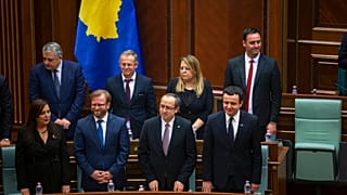 Kosova'da koalisyon hükümeti güvenoyu aldı 