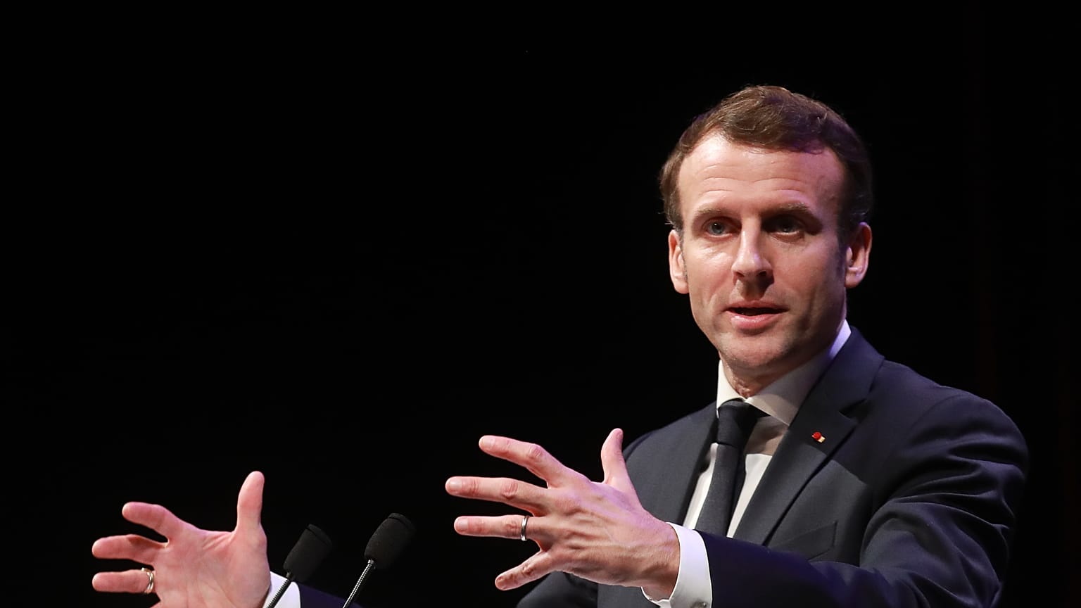 Fransa Cumhurbaşkanı Emmanuel Macron