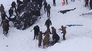Смертельная лавина в провинции Ван