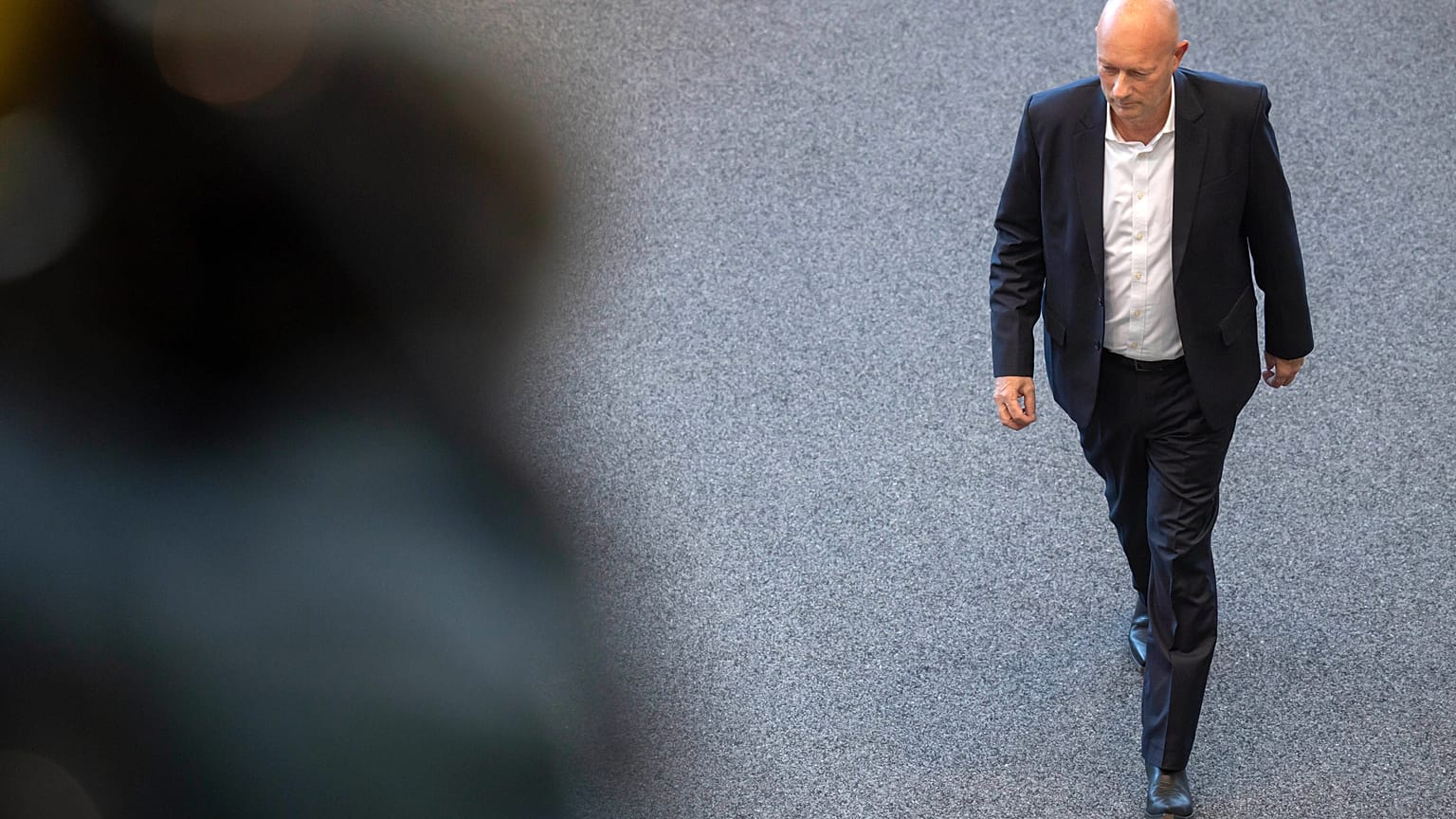 Thomas Kemmerich, le nouveau président du Land de Thuringe, élu grâce aux voix de l'extrême droite et de certains élus de la CDU