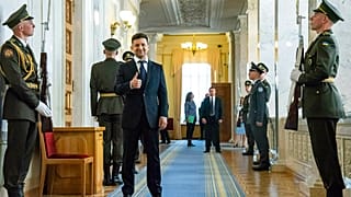 Útépítésre és egészségügyre költené az oroszoktól szerzett pénzt az ukrán elnök