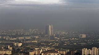 Διαδήλωση οικολόγων στα Σκόπια κατά της μόλυνσης της ατμόσφαιρας