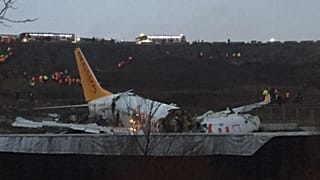 Turkish flight was 'abnormal from start to finish' says survivor after three killed and 180 injured