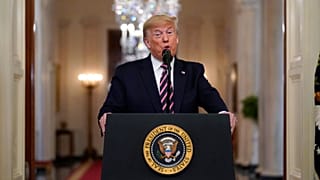 Donald Trump à la Maison Blanche le 6 février 2020.