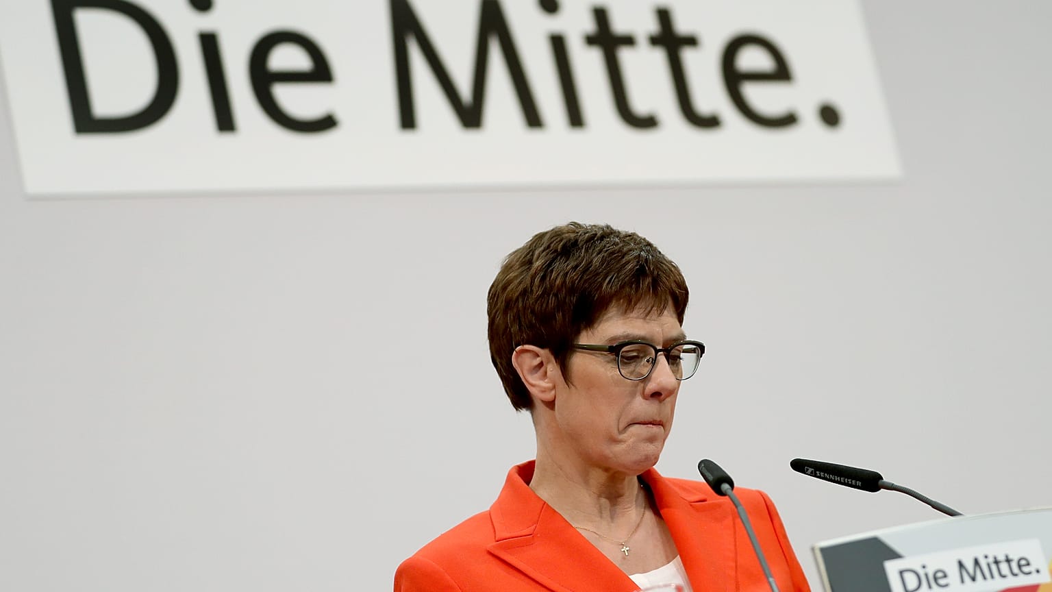 CDU-Chefin Annegret Kramp-Karrenbauer