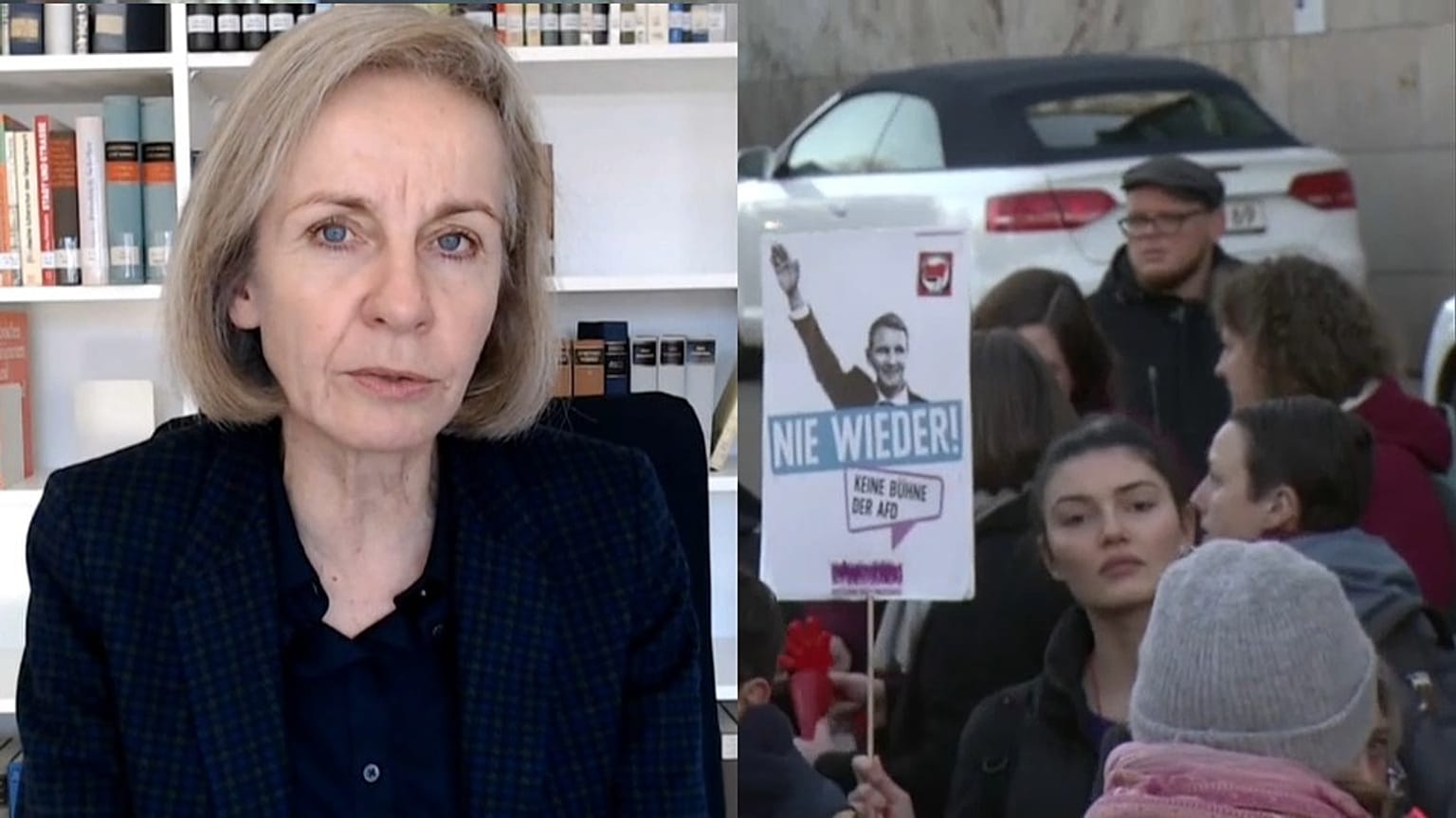 "Dass Merkel sich eingemischt hat, ist skurril", meint Prof. Münch