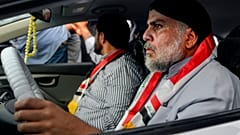 الزعيم الشيعي مقتدى الصدر 