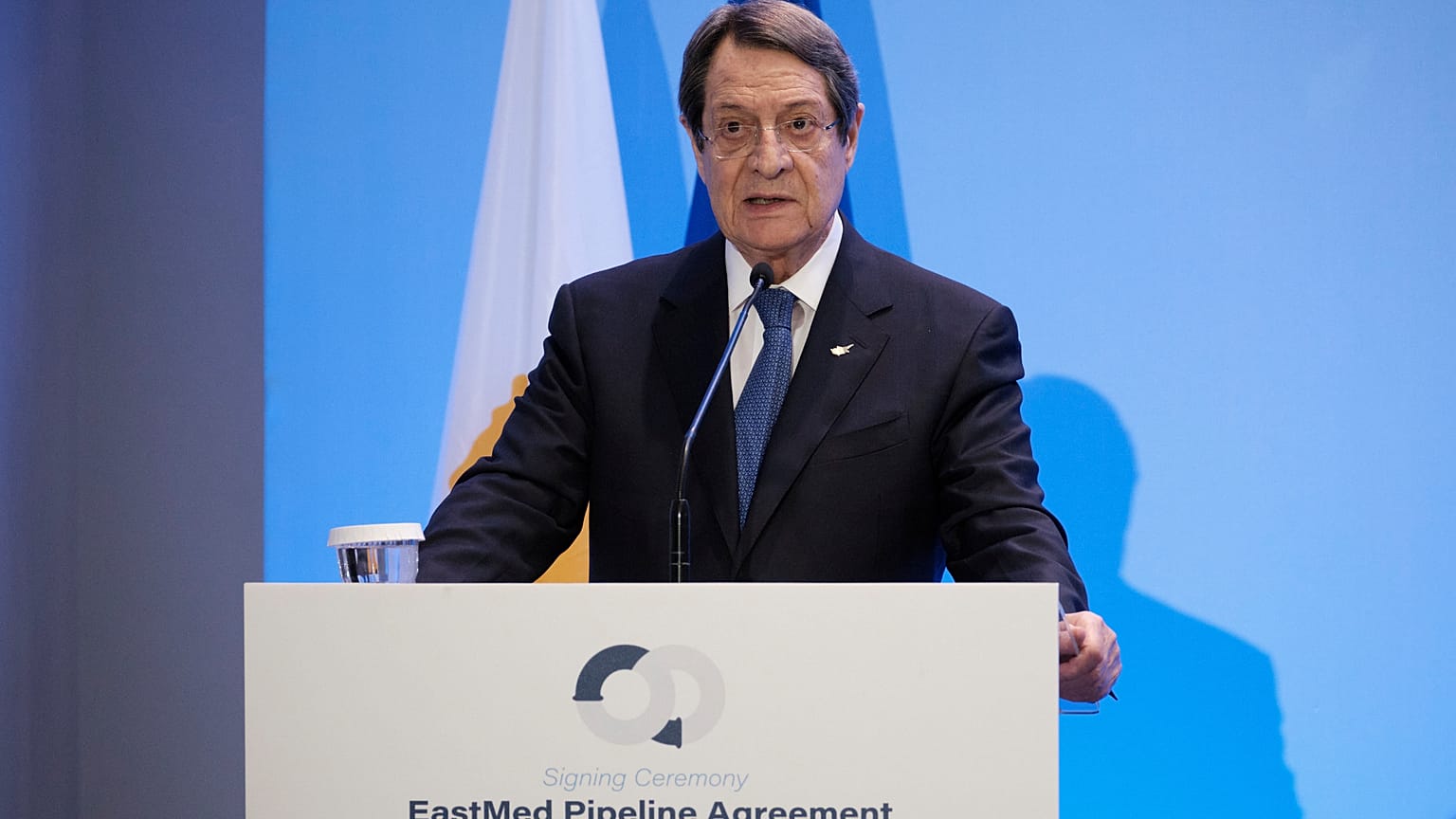 Ο Ν. Αναστασιάδης δέχθηκε τα διαπιστευτήρια του νέου πρέσβη της Ελλάδας στην Κύπρο 