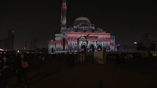 رقص رنگ و آهنگ در جشن نور شارجه