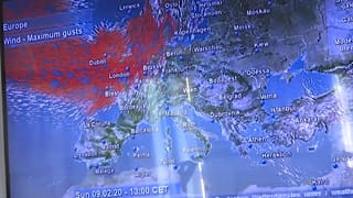 Warnungen vor Orkantief Sabine - Gefahrenstufe 4 in der Schweiz