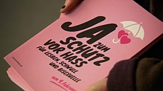 Schweizer stimmen für ein Gesetz gegen Homophobie