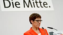 CDU-Chefin Krampf-Karrenbauers Rückhalt war seit der Thüringen Wahl geschrumpft.