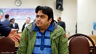روح‌الله زم در دادگاه