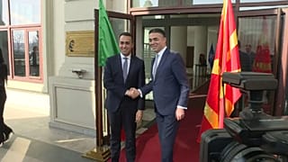 Di Maio: "Italia vuole Skopje nella UE"