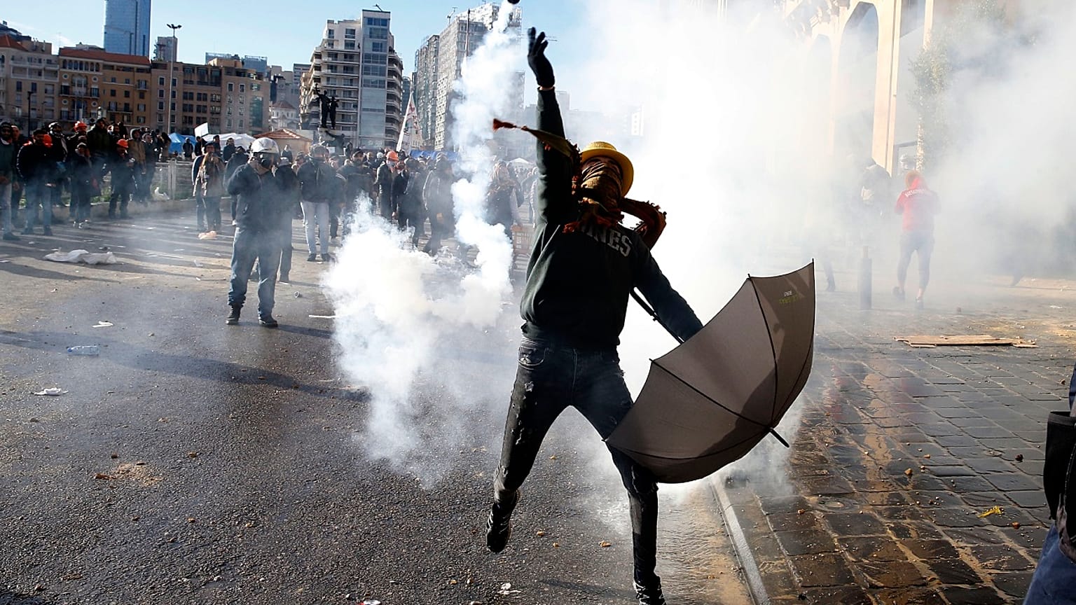 Ausschreitungen im Libanon: Demonstranten wollen Abstimmung verhindern